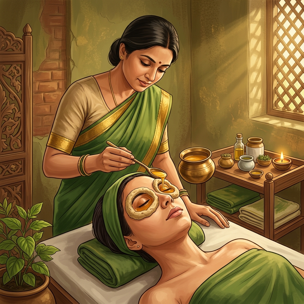 Netra Tarpan Eye Rejuvenation Therapy at Rushabh Ayurveda Pune