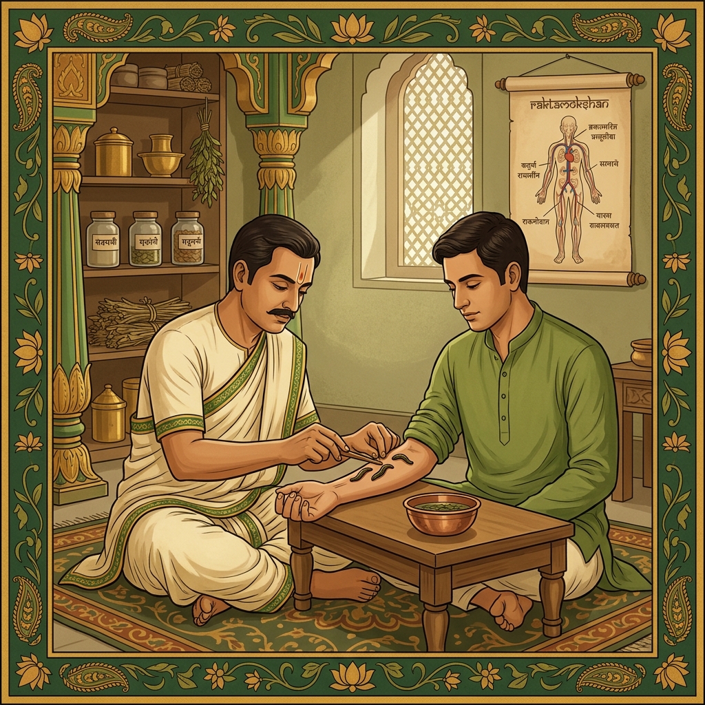 Raktamokshan Bloodletting Therapy at Rushabh Ayurveda Pune