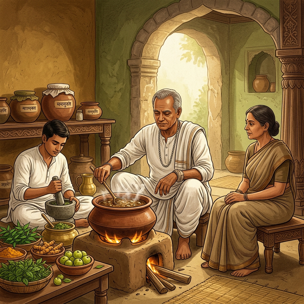 Vaman Therapeutic Emesis Panchkarma at Rushabh Ayurveda Pune